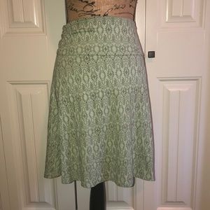 Toad and co Green black skirt size L